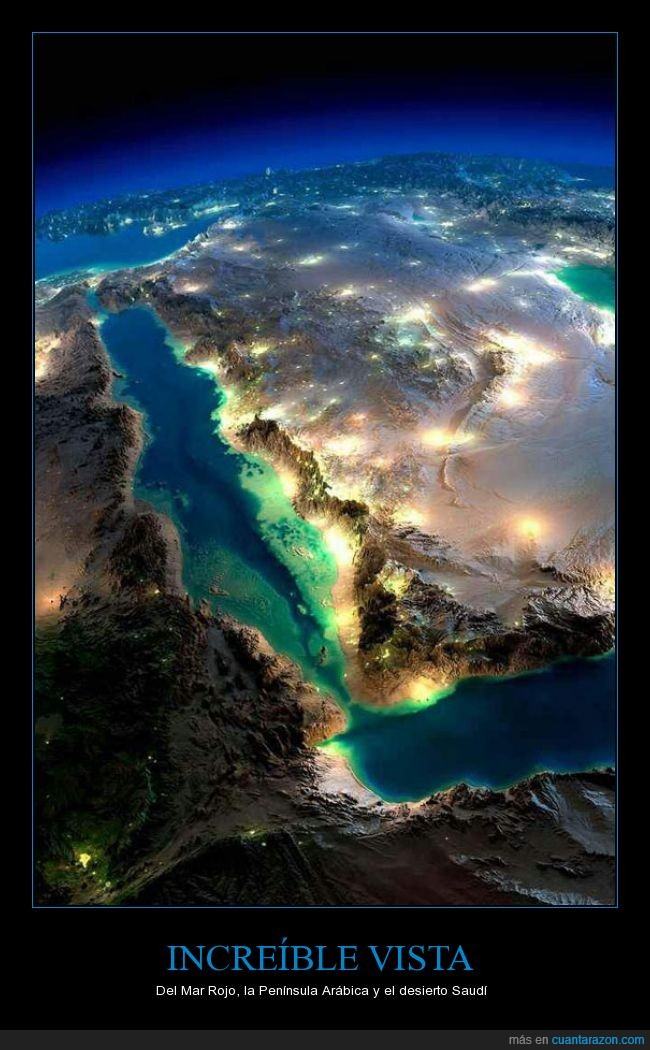 mar,vista,genial,peninsula,desierto,noche,Mar Rojo,Península Arábica,desierto saudí