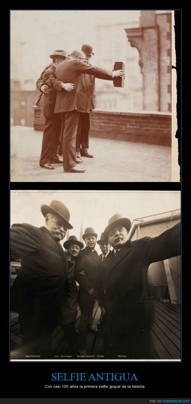 1920,antigua,autofoto,genial,grupal,selfie