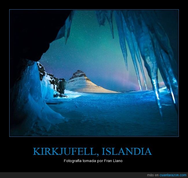 Islandia,Kirkjufell,Fran Llano,fotografía,magnifíco,aurora boreal
