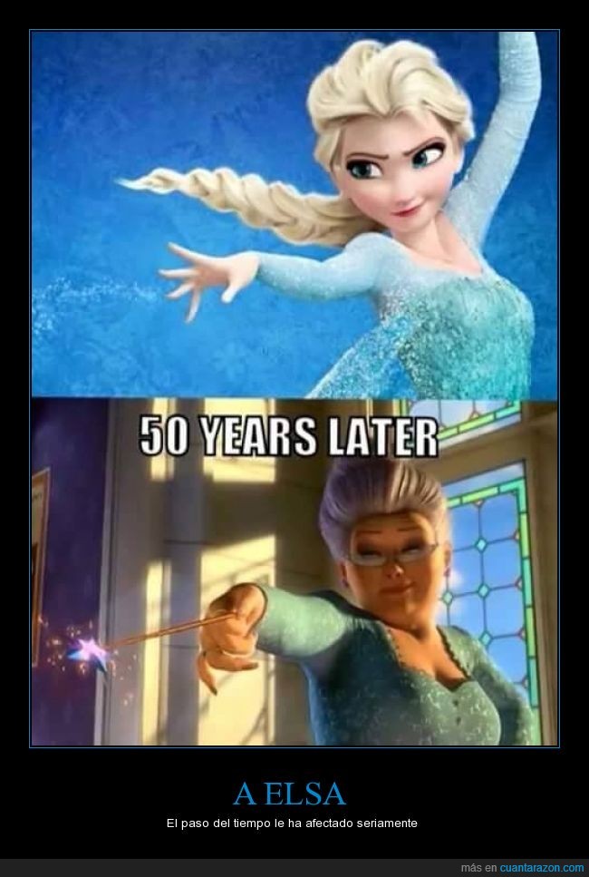 Elsa,Shrek,Frozen,hada madrina,Disney,Pixar,tiempo,afectar
