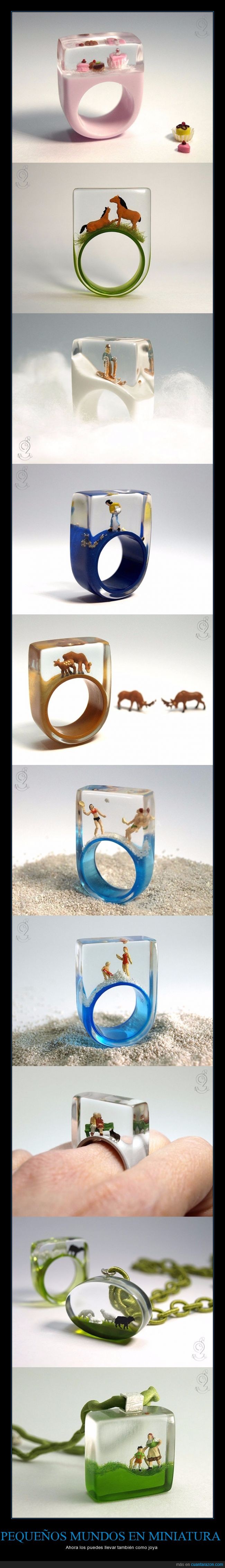 anillo,caballo,cupcake,joya,joyería,miniatura
