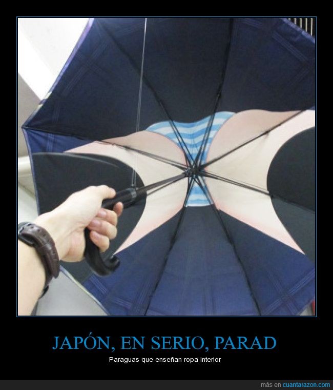 paraguas,japón,ropa interior,salidos,anime