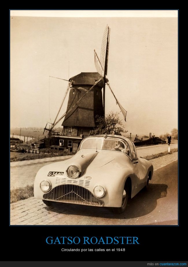 coche,Gatso Roadster,1948,retro