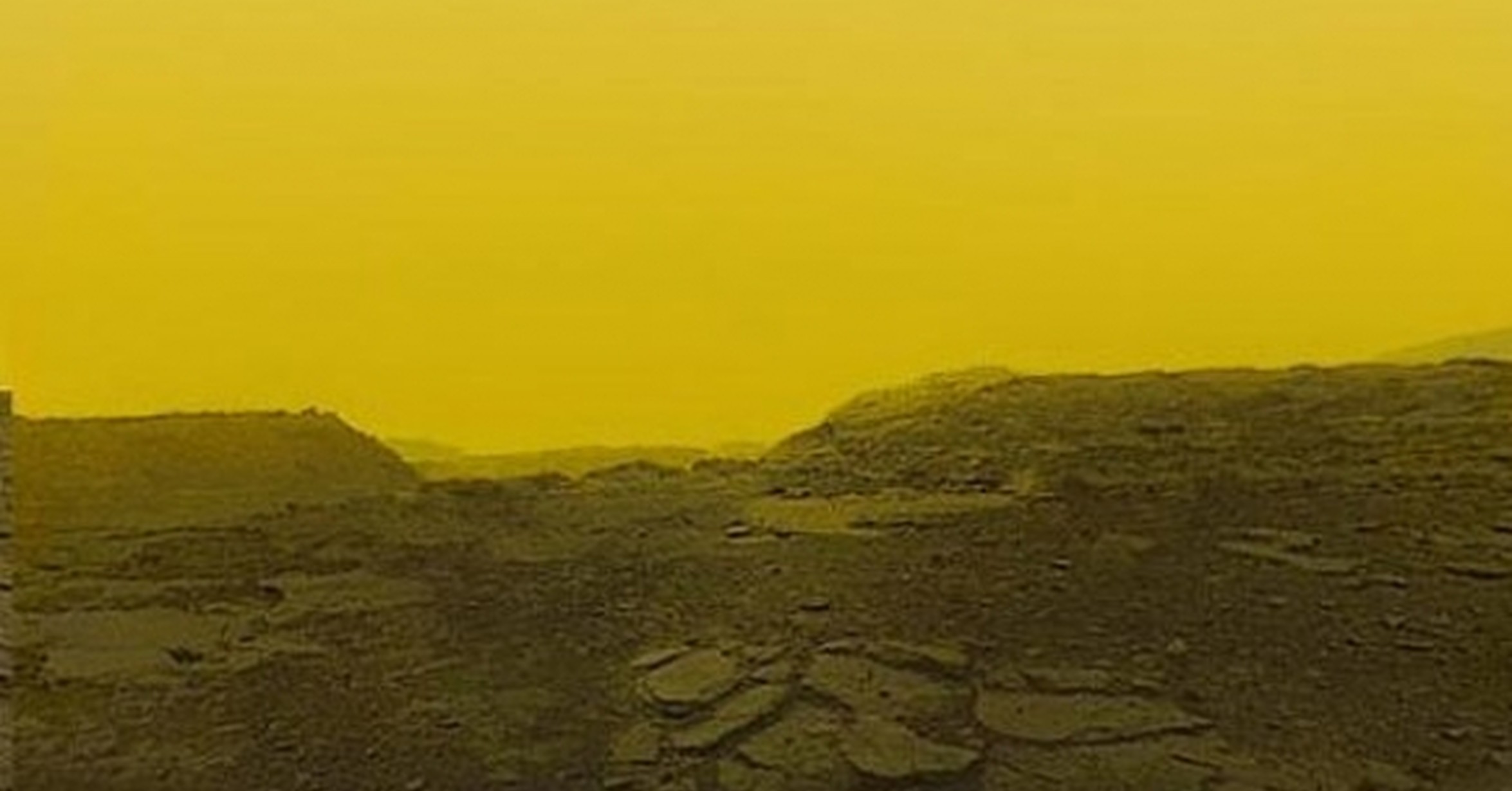 Снимки поверхности Венеры Венера-14