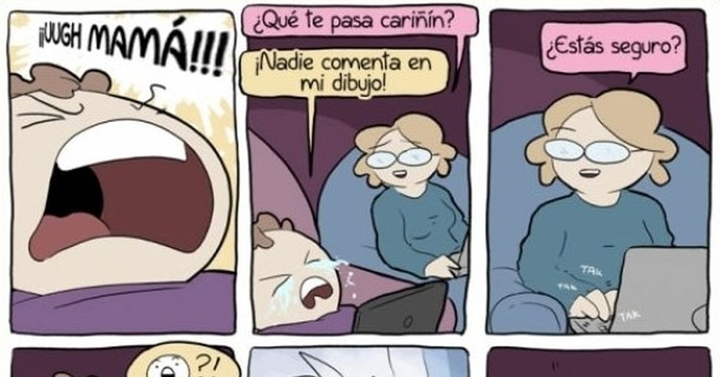 ¡Cuánta razón! / Como el amor de madre, ninguno... Y menos ...