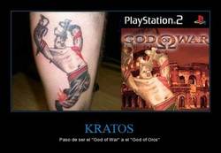 Enlace a El downgrade no le ha sentado bien a Kratos...