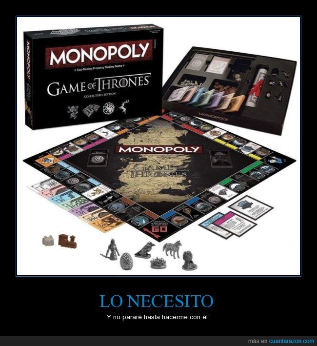 juego de tronos,monopoly