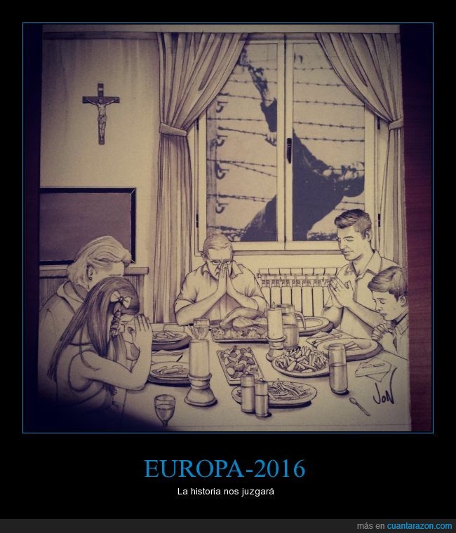 arte,europa,refugiados,cristianismo,juzgar,historia,drama,guerra