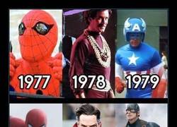 Enlace a El cambio de imagen de los superhéroes