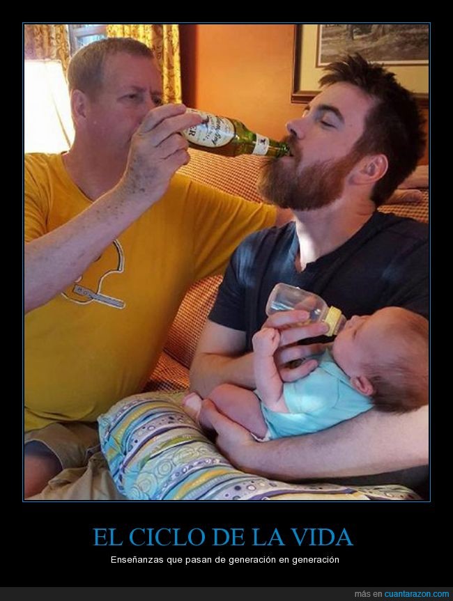 cerveza,biberón,padres,hijos,bebé,amamantar