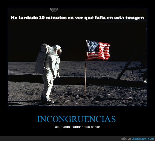 luna,hombre,astronauta,bandera