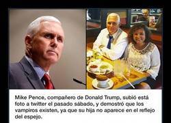 Enlace a Una foto subida por el compañero de Donald Trump vuelve loco a Internet por una ilusión óptica