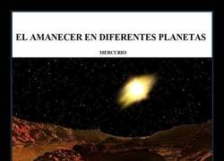 Enlace a Así es el amanecer en distintos planetas del Sistema Solar