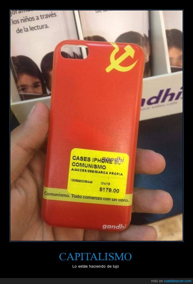 capitalismo,carcasa,comunismo,iphone,rojo