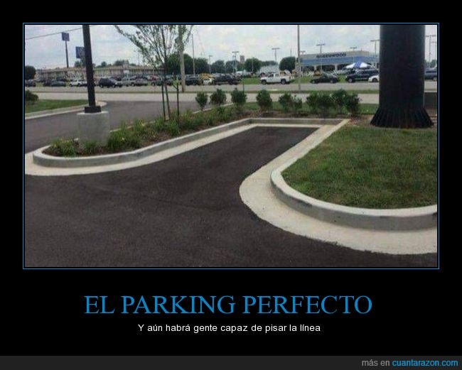 parking,aparcamiento,nadie a los lados