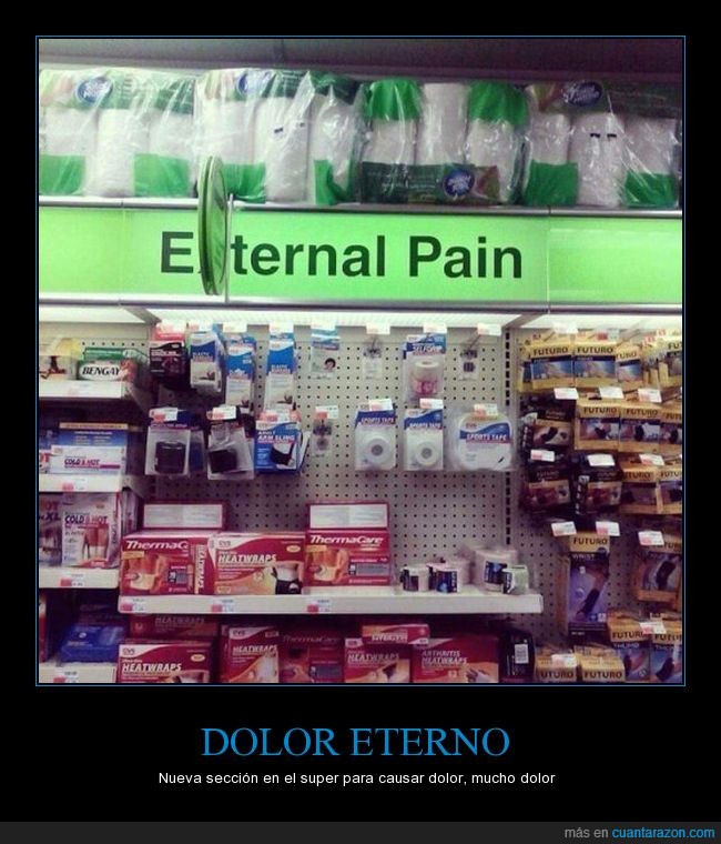 external pain,eternal pain,dolor