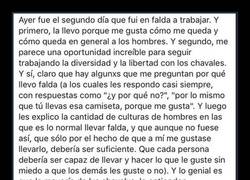 Enlace a Profesor da sus motivos para ir a trabajar vestido de esta guisa
