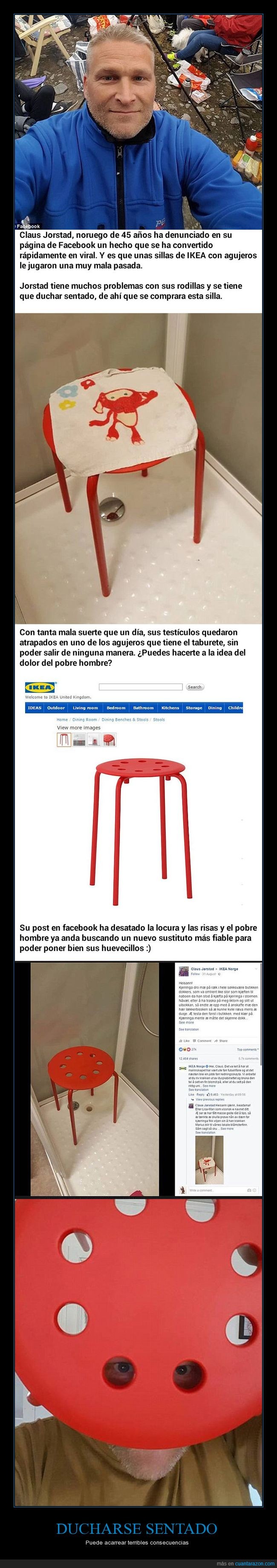 Silla Los Quedan RazónSe Enganchados Le Huevos Esta Cuánta En fgyb7ImY6v