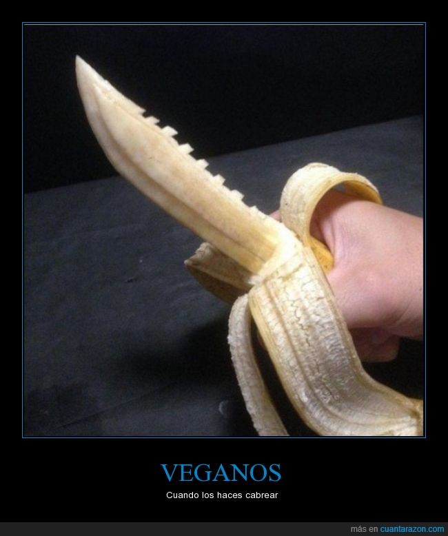 platano,banana,cuchillo