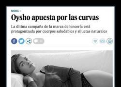 Enlace a Oysho apuesta por las curvas en su última campaña de publicidad