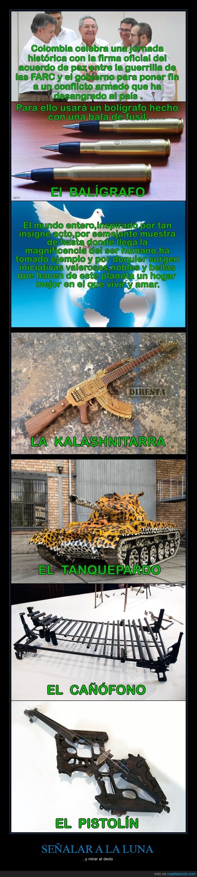 Armas,Colombia,paz