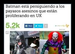 Enlace a Batman está empezando a seguir a los payasos asesinos en UK