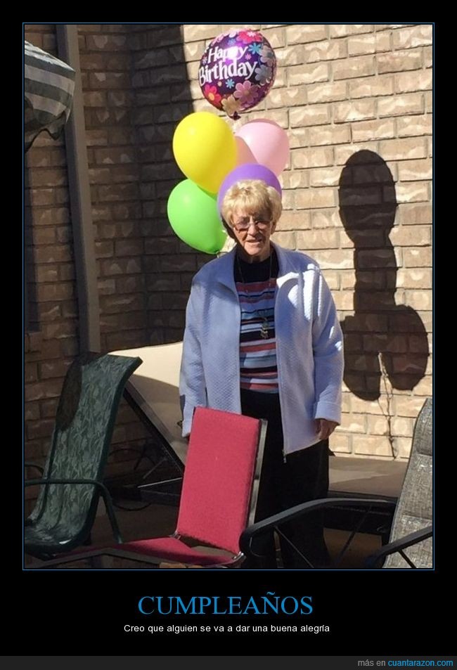 sombra,globos,abuela,cumpleaños