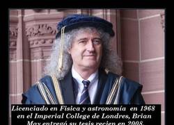 Enlace a Brian May, guitarrista de Queen, todo un ejemplo a seguir