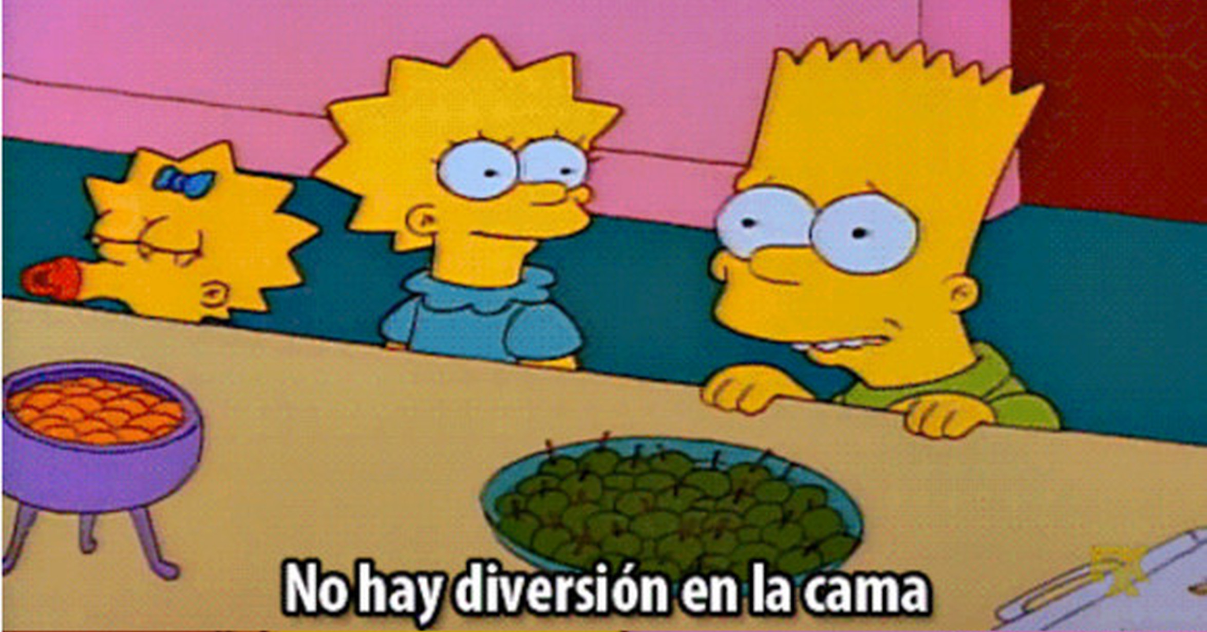 ZAS de Homer a Bart y Lisa