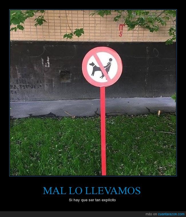 letrero,perro,humor,aviso