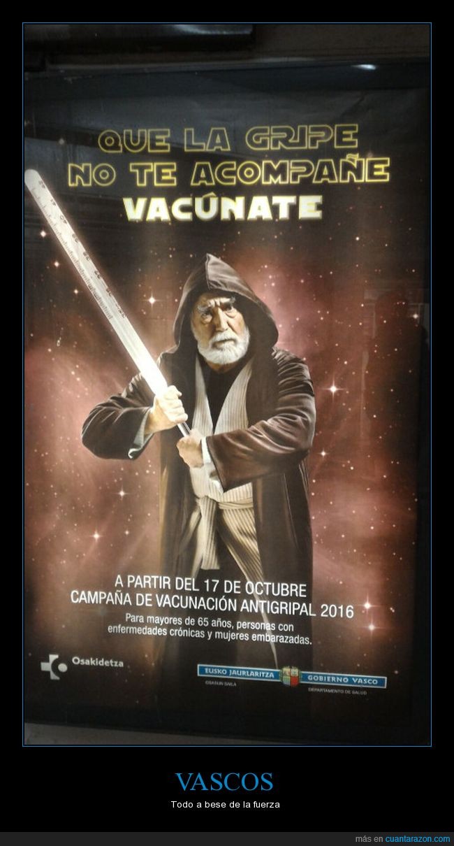 vascos,vacunación,Star Wars