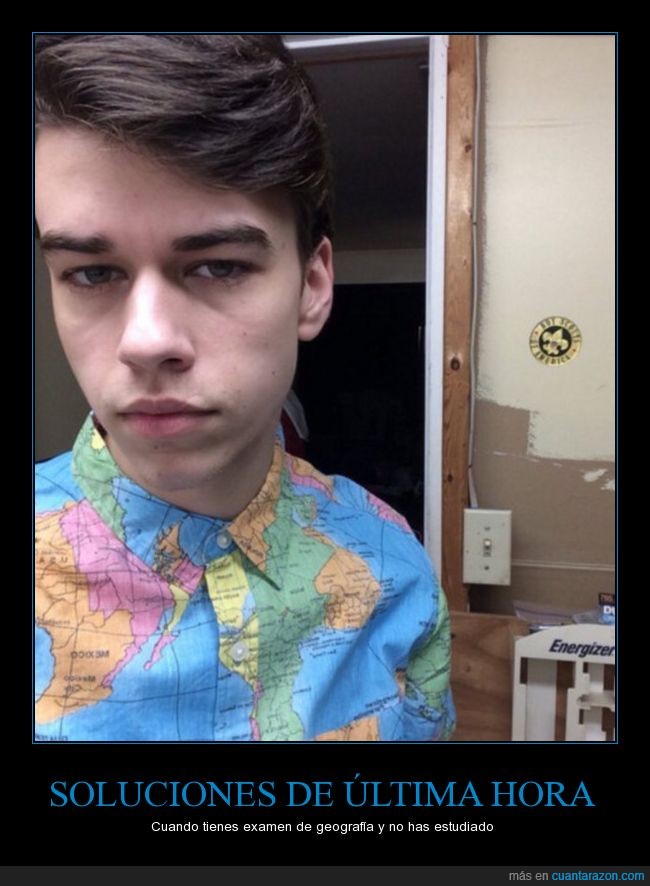 camisa,chuleta,examen,geografía,mapa