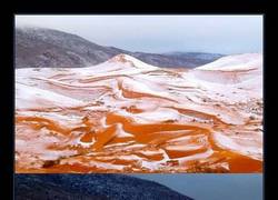 Enlace a Por primera vez en 37 años, ha vuelto a nevar en el Sahara