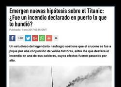 Enlace a Nuevas evidencias demuestran que el Titanic no se hundió por culpa de un iceberg