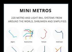 Enlace a Los metros del mundo en versión mini. ¿Cuántos te conoces?