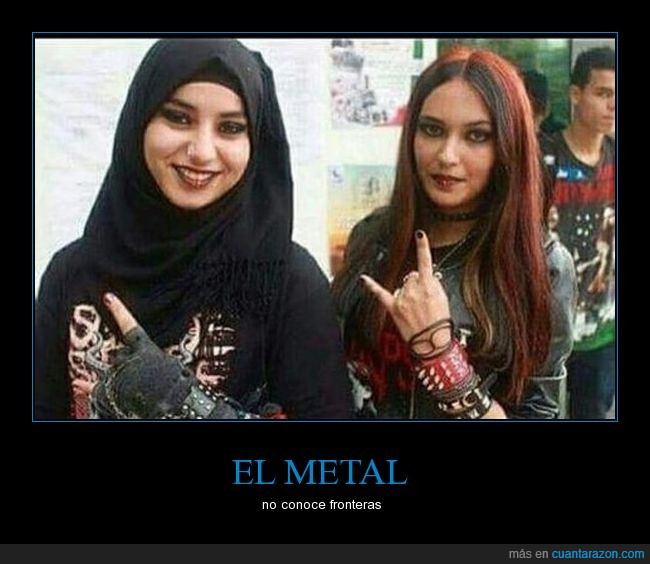 chicas,par,metal