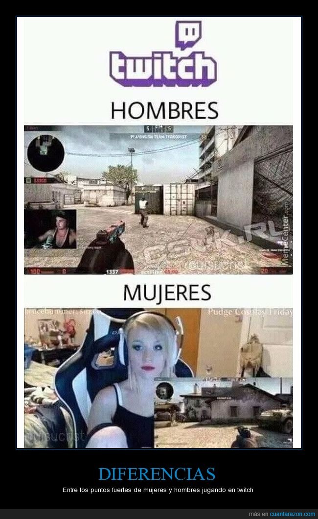 twitch,mujeres,hombres