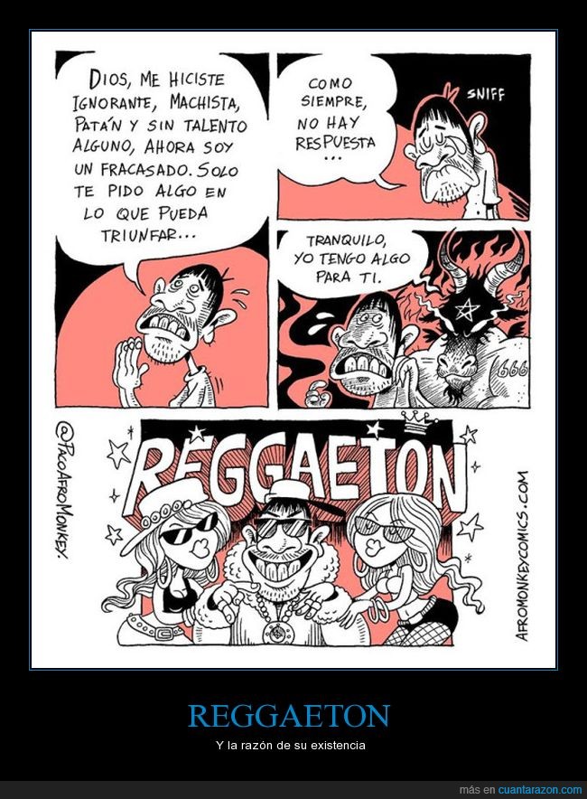 reggaeton,origen,satán