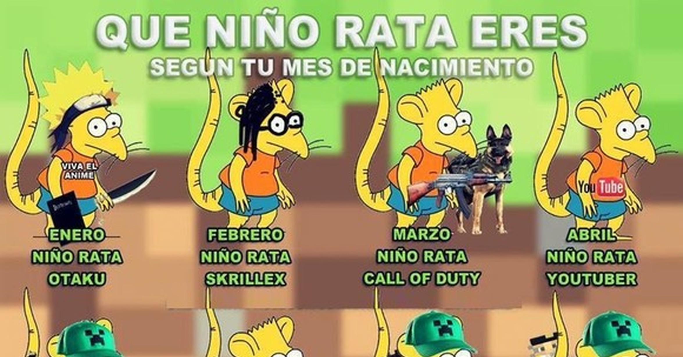 ¡Cuánta razón! / Descubre qué clase de niño rata eres según tu mes de ...