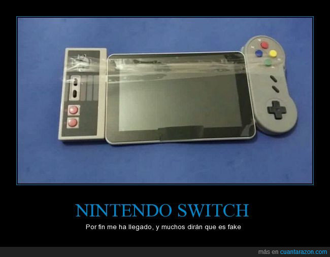Nintendo,consola,fake,videojuegos,switch
