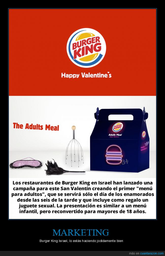 burger king,san valentín,juguetes para adultos
