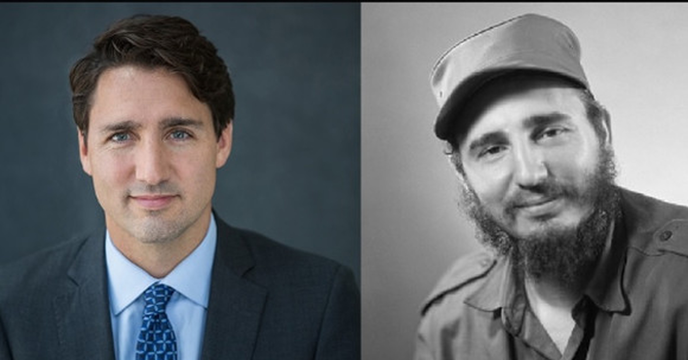 ¡Cuánta razón! / ¿TRUDEAU CASTRO?
