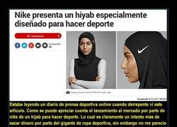 Enlace a Los comentarios a la noticia del nuevo hiyab de Nike representan cómo es nuestro país