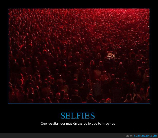 gente,multitud,selfie