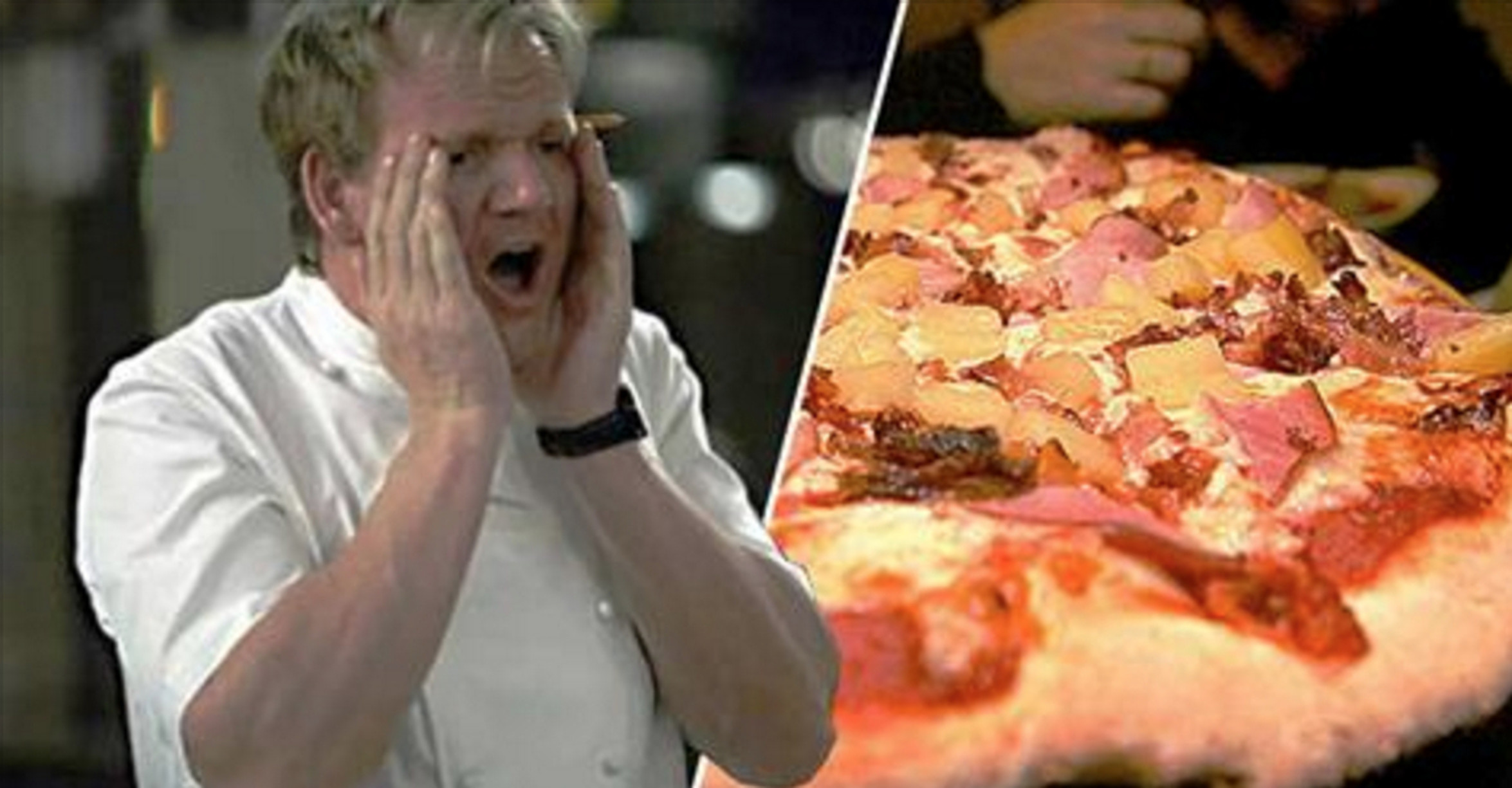 ¡Cuánta razón! / Gordon Ramsay da por fin su opinión sobre la pizza con