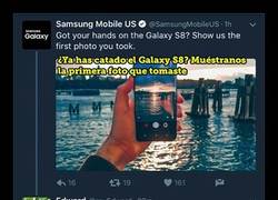 Enlace a Samsung sólo necesitó 1 emoticono para destrozar la broma de la foto de un pene de este troll