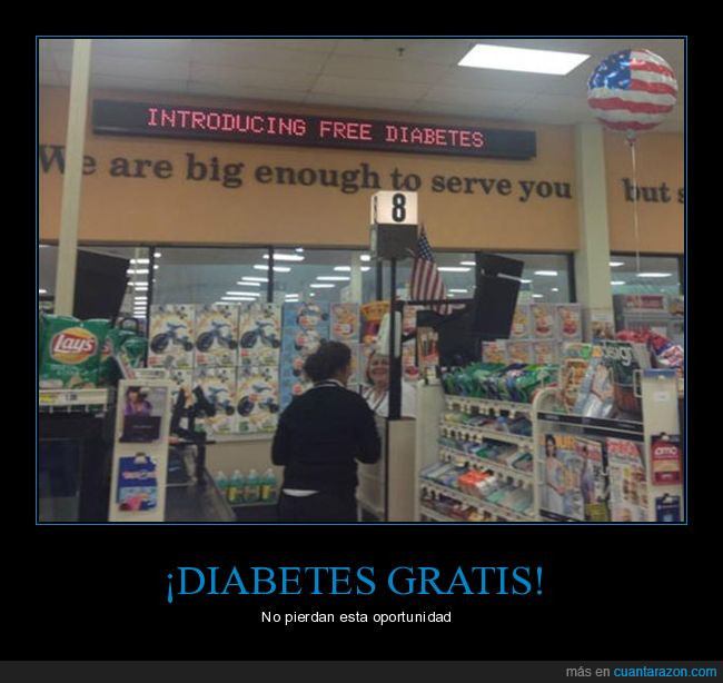 tienda,diabetes,globo,Estados Unidos,oportunidad,gratis