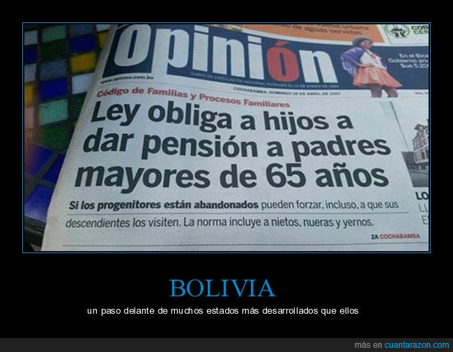 Bolivia,Cochabamba,periódico,noticia,adultos