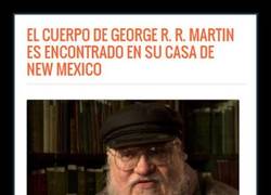 Enlace a El cuerpo de George R.R. Martin es encontrado en su casa de Mexico