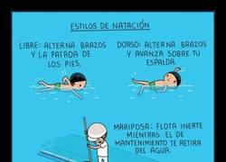 Enlace a Los 3 estilos de natación más usados